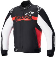 ALPINESTARS MONZA SPORTS, black/red/white, 2024, size 2XL - Motorcycle Jacket
