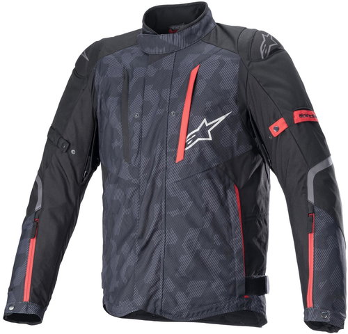 ALPINESTARS RX-5 DRYSTARS, black/mask/red, 2024, size 4XL - Motorcycle Jacket - Main image