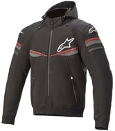 ALPINESTARS SEKTOR 2 TECH HOODIES, black/light red, 2024, size 3XL - Motorcycle Jacket