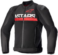 ALPINESTARS SMX AIRS, black/red fluo, 2024, size 2024, size 5.5 mm, with a heel. L - Motorcycle Jacket