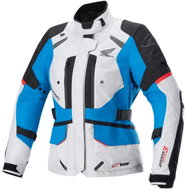 ALPINESTARS STELLA ANDES DRYSTAR HONDA collection, TECH-AIR 5 compatibleS, women's, light grey/black - Motorcycle Jacket