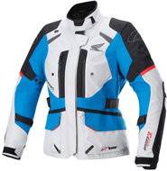 ALPINESTARS STELLA ANDES DRYSTAR HONDA collection, TECH-AIR 5 compatibleS, women's, light grey/black - Motorcycle Jacket