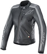 ALPINESTARS STELLA DYNOS, dámská, černá/šedá/tmavě šedá, 2024 - Bunda na motorku
