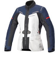 ALPINESTARS STELLA ST-7 GORE-TEXS, women's, light grey/blue/black, 2024, size 5.5 mm, sizing. S - Motorcycle Jacket