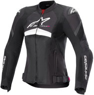 ALPINESTARS STELLA T-GP PLUS R 4 AIRFLOWS, women's, black/white, 2024, size 5.5 mm, w/r. M - Motorcycle Jacket