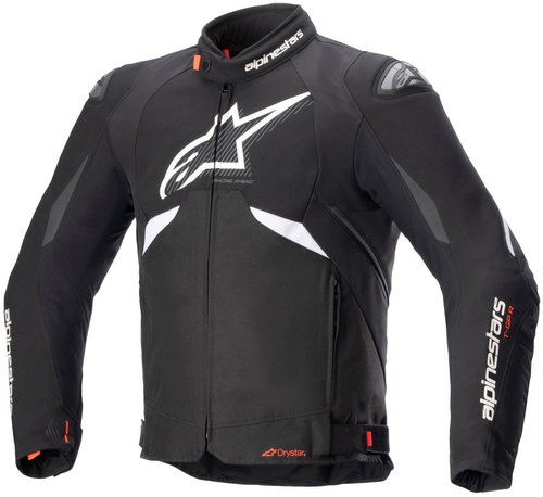 ALPINESTARS T-GP R 3 DRYSTARS, black/white, 2024 XL - Motorcycle Jacket - Main image