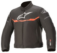 ALPINESTARS T-SP S WATERPROOFS, children's, black/red fluo, 2024 - Motorcycle Jacket