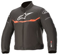 ALPINESTARS T-SP S WATERPROOFS, children's, black/red fluo, 2024, size 140 - Motorcycle Jacket