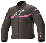ALPINESTARS T-SP S WATERPROOFS, children's, black/purple, 2024, size 120 - Motorcycle Jacket