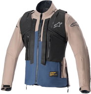 ALPINESTARS TECHDURAS, black/brown/dark blue, 2024 S - Motorcycle Jacket