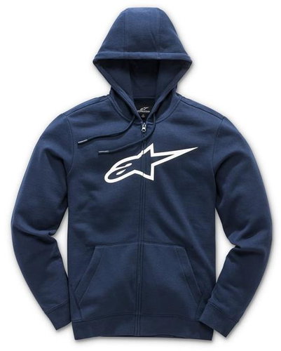 ALPINESTARS Ageless II Fleece, blue/white, size M - Sweatshirt - Main image