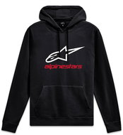 ALPINESTARS Always 2.0 hoodie, black/white/red, size L - Sweatshirt