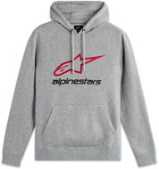 ALPINESTARS Always 2.0 hoodie, grey/red/black, size S - Sweatshirt