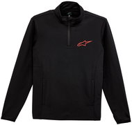 ALPINESTARS Mission 2 Midlayer, black/red, size L - Sweatshirt