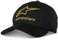ALPINESTARS Gild cap, black/gold, size 4.5 mm, w/r. S/M - Baseball Cap