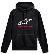 APLINESTARS Hoodie Always Hoodie 3, black/white/red, size 5 mm, w/r. L - Sweatshirt