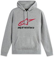 APLINESTARS Hoodie Always Hoodie 3, grey/red/black, size 4 mm. M - Sweatshirt