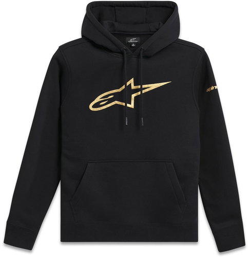 APLINESTARS Hoodie Gilded Hoodie, black/gold, size 4.5 mm. S - Sweatshirt - Main image