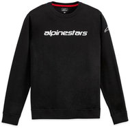 APLINESTARS hoodie Linear Crew 3, black/white, size 5 mm. L - Sweatshirt