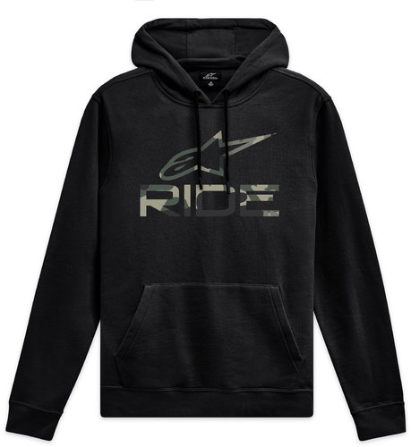APLINESTARS Sweatshirt Ride Camo Hoodie 4, black, size 4 mm. XL - Sweatshirt - Main image