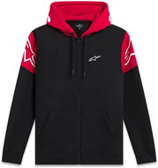 APLINESTARS Sweatshirt Velocity Hoodie, black/red, size 4.5 mm, w/r. XL - Sweatshirt