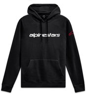 APLINESTARS hoodie Wordmark Hoodie 3, black/white/red, size 4 mm. L - Sweatshirt