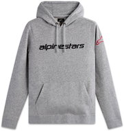 APLINESTARS hoodie Wordmark Hoodie 3, grey/red/black, size 4 mm. M - Sweatshirt