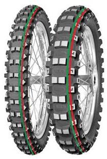 Mitas Terra Force-EX Medium/Hard 110/100/18 TT, R,2x green. stripe, super soft 64 M-126533 - Motorcycle Tyre - Main image