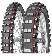 Mitas Terra Force-MX Medium/Hard 70/100/10 TT,R,červ.+zel.pruh 41 M-126577 - Motopneu