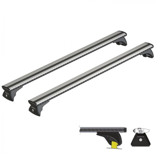 Nordrive Silenzio Roof rack Alfa Romeo Stelvio|Year of production 2017 - -> - Roof Racks - Main image