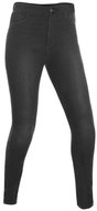 OXFORD extended trousers SUPER JEGGINGS 2.0, women's black, size 22/30 - Motorcycle Trousers