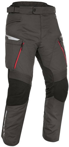 OXFORD MONTREAL 4.0 DRY2DRY™ trousers, black/gray/red, size 4.0. L - Motorcycle Trousers - Main image