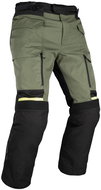 OXFORD ADVANCED pants ROCKLAND DRY2DRY™, khaki green/black/yellow fluo, size 4XL - Motorcycle Trousers