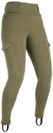OXFORD SUPER CARGO trousers, women's leggings with Aramid lining, khaki, size 18 - Motorcycle Trousers
