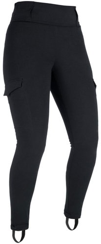OXFORD SUPER CARGO extended trousers, women's leggings with Aramid lining, black, size 8 - Motorcycle Trousers - Main image