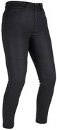 OXFORD zkrácené kalhoty ORIGINAL APPROVED WAXED JEGGINGS AA, dámské černé - Kalhoty na motorku