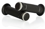 MOTION STUFF Roadracing handles Advanced black/grey (full diamond) - Motorbike Grips