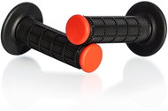 MOTION STUFF motocross handles Advanced black/red (half-waffle) - Motorbike Grips