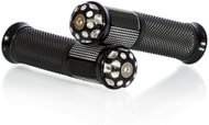 MOTION STUFF handles with metal parts Premium black - Motorbike Grips