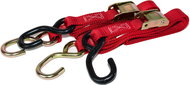 MOTION STUFF clamping straps, red, pair, 25 mm × 1.8 m - Tie Down Strap