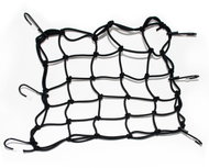 MOTION STUFF Luggage net (38x38cm) high quality black - Motorbike Net