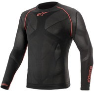 ALPINESTARS thermal long sleeve T-shirt Ride Tech Summer 2024, black/red, size 4.5 mm, w/r. M/L - Thermal Underwear