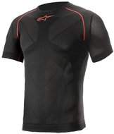 ALPINESTARS thermal short sleeve T-shirt Ride Tech Summer 2024, black/red, size 4.5 mm, w/r. XL/2XL - Thermal Underwear