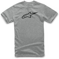 ALPINESTARS T-shirt AGELESS short sleeves, dark grey/black, sized 3.5 mm, in. M - T-Shirt
