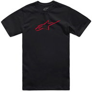 ALPINESTARS T-shirt AGELESS SHADOW CSF, black/red, size 2XL - T-Shirt