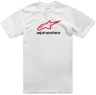 ALPINESTARS T-shirt ALWAYS 2.0 CSF, white/red/black, sized 2.0. L - T-Shirt