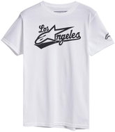 ALPINESTARS T-shirt LOS ANGELES TEE, white, size 4.5 mm, w/r. L - T-Shirt