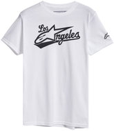 ALPINESTARS T-shirt LOS ANGELES TEE, white, size 4.5 mm, w/r. XL - T-Shirt
