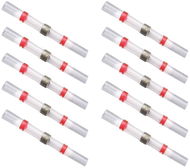 SEFIS Vodotěsná kabelová spojka pájecí s cínem a bužírkou - červená O2,7mm x 40mm 10ks - Konektor