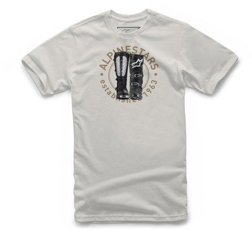 ALPINESTARS T-shirt VICTORY REVOLVE TEE, undyed cotton, size 4.5 mm, w/o colour. XL - T-Shirt - Main image